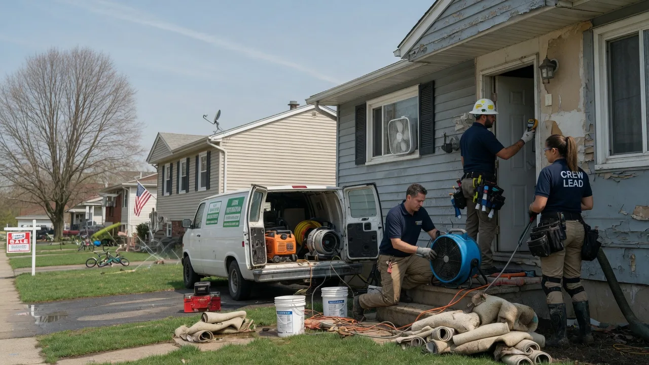 Flood Cleanup in New Gretna, NJ near me